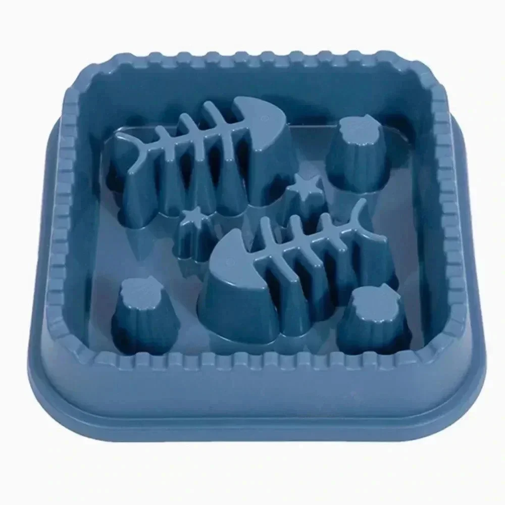 Slow Feeder Bowl for Cats and Small Dogs, Prevent Choking Large Capacity